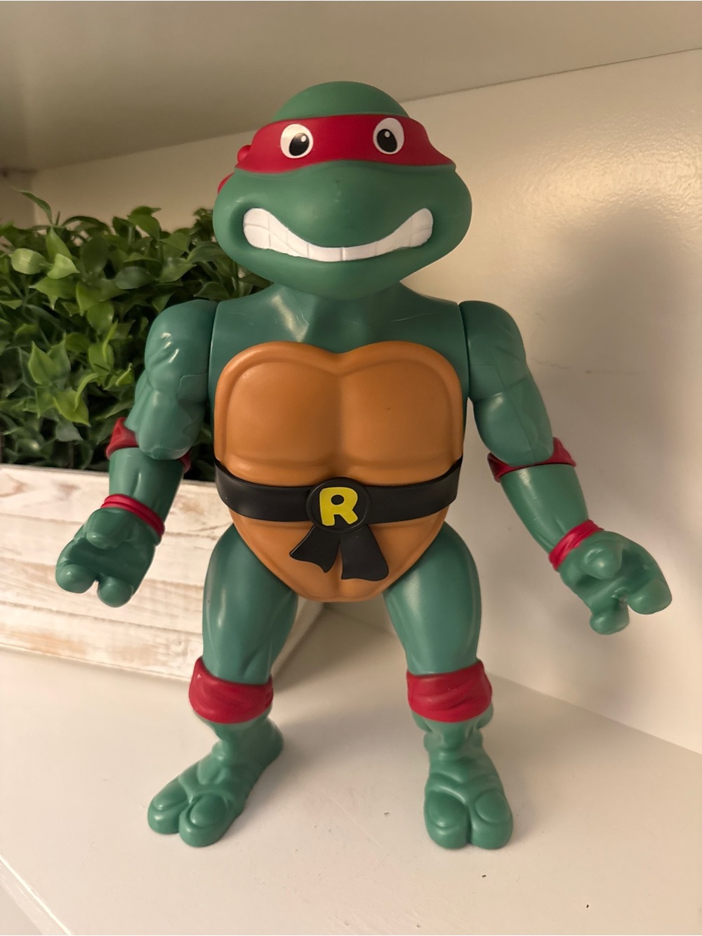 TMNT Raphael 12” Giant Figure Playmates 2022 Classic Reissue Ninja Turtles